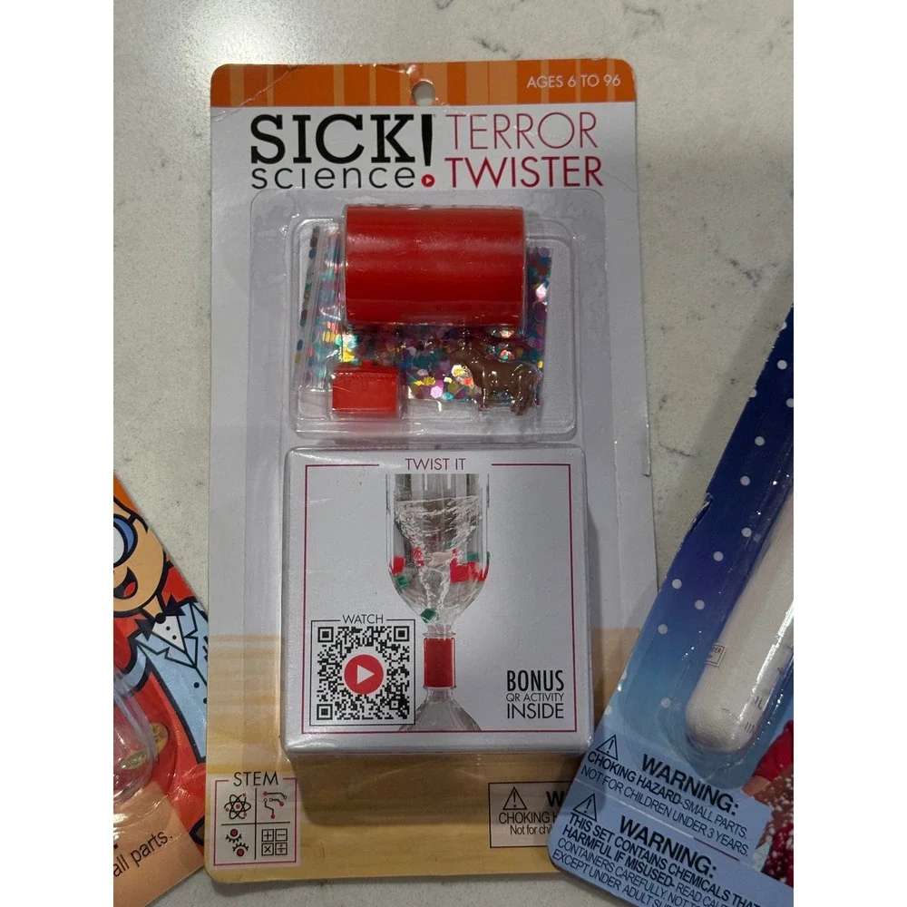 Sick Science Insta Snow Powder and‎ Amazing Spheres Science Kits for Kids